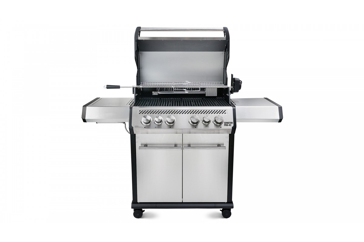 Газовый гриль Senator Pro-42 с системой BBQ Block Fire GRILLI 700477