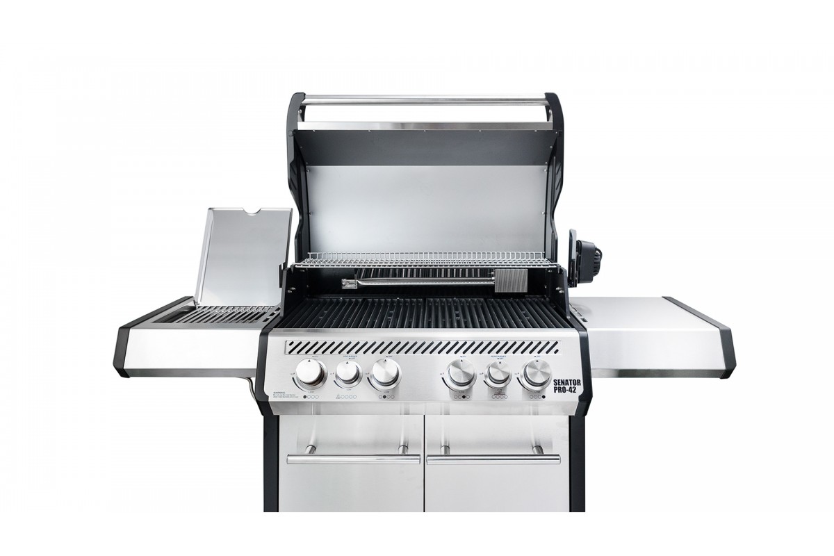 Газовый гриль Senator Pro-42 с системой BBQ Block Fire GRILLI 700477