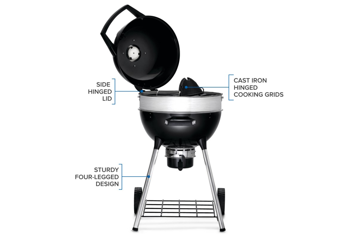 Вугільний гриль 47 см Napoleon PRO Kettle, PRO18K-LEG-3