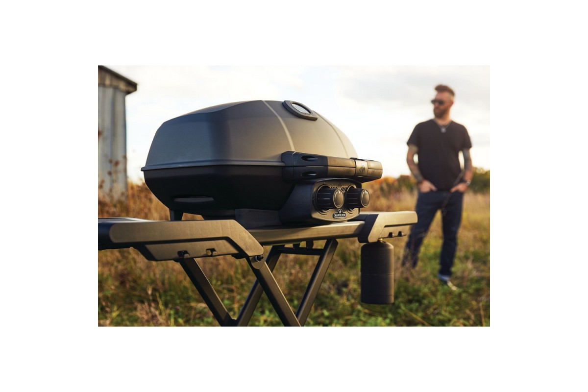 Газовый портативный гриль Napoleon TravelQ PRO285X PHANTOM на подставке, PRO285X-MK-RC-PHM