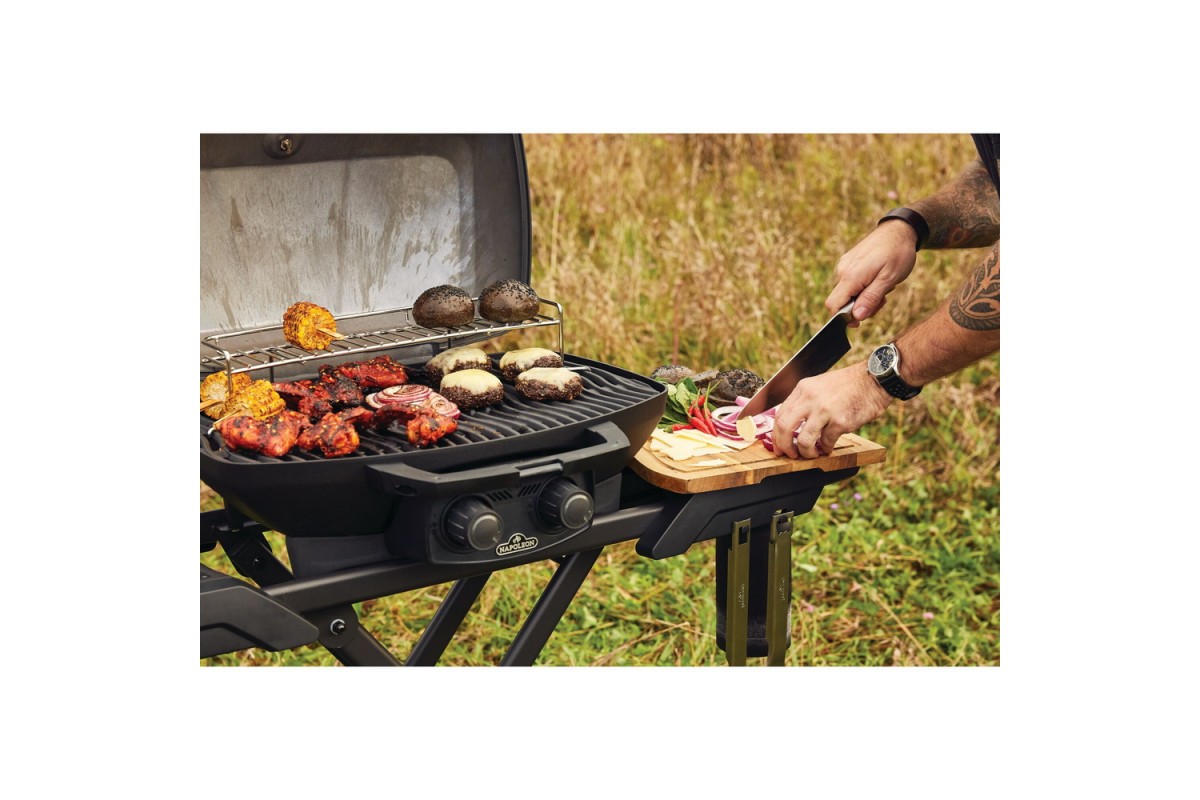 Газовый портативный гриль Napoleon TravelQ PRO285X PHANTOM на подставке, PRO285X-MK-RC-PHM