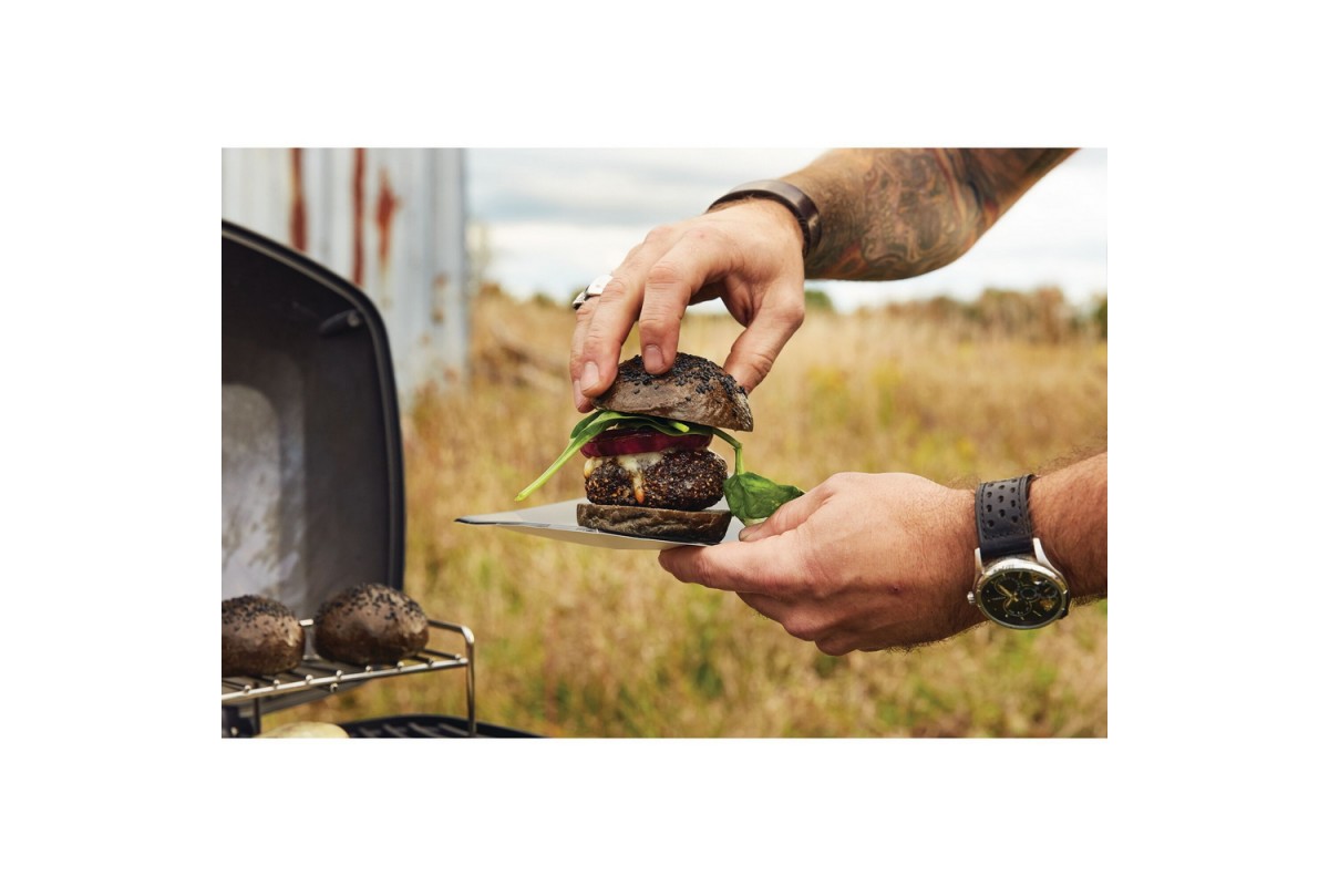 Газовый портативный гриль Napoleon TravelQ PRO285X PHANTOM на подставке, PRO285X-MK-RC-PHM