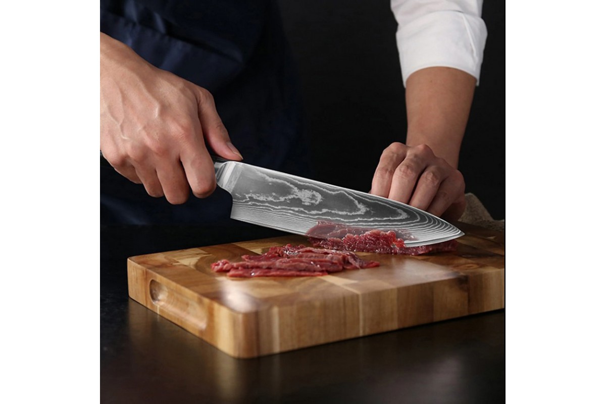 Професійний універсальний ніж 21 см із дамаської сталі GRILLI 777143