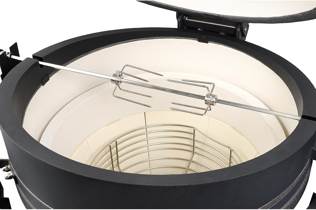 Вертел для керамического угольного гриля Kamado 5в1 XL GRILLI 777213