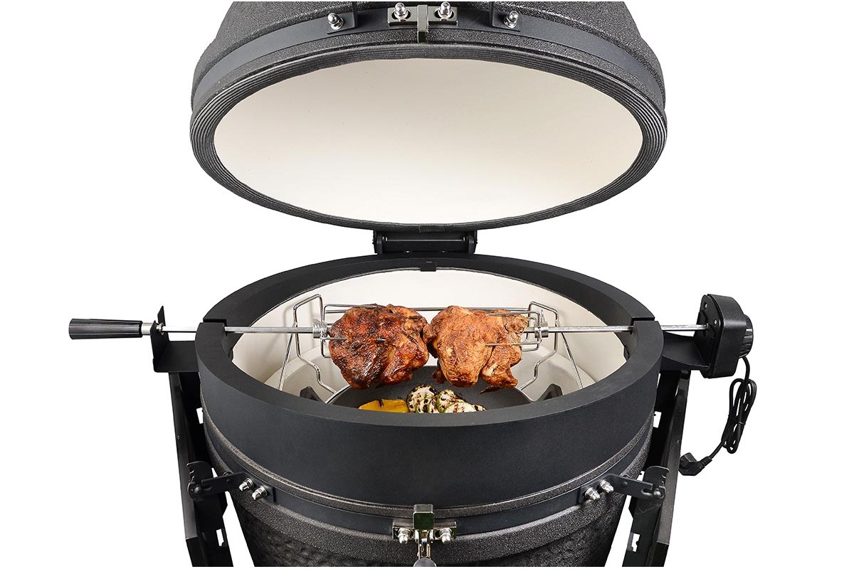 Вертел для керамического угольного гриля Kamado 5в1 XL GRILLI 777213
