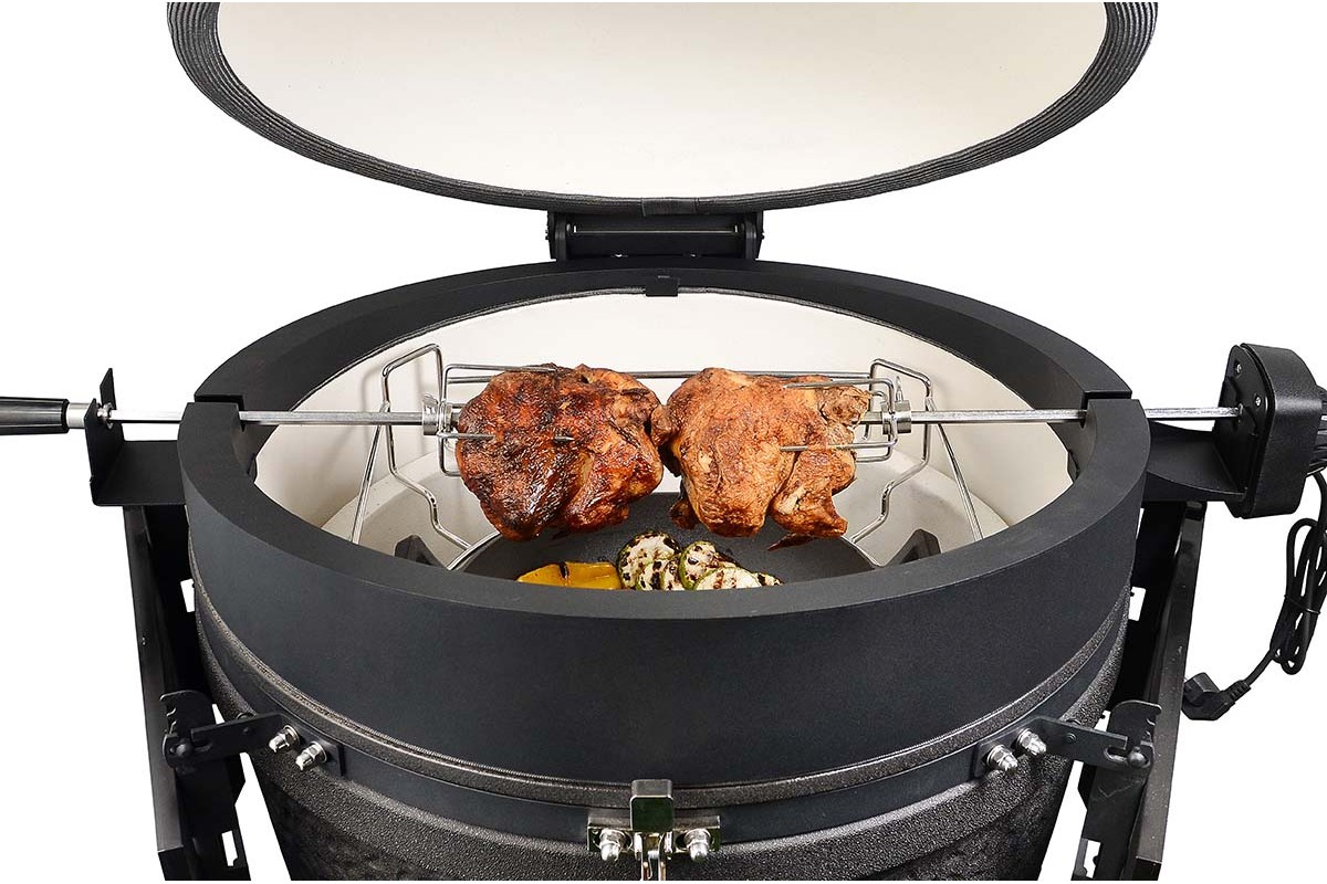 Вертел для керамического угольного гриля Kamado 5в1 XL GRILLI 777213