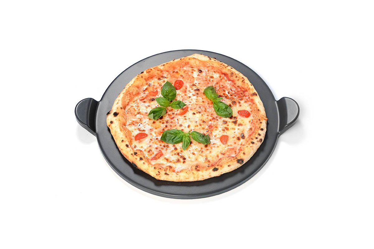 Камень для пиццы Ø38 см с ручками GRILLI 380157