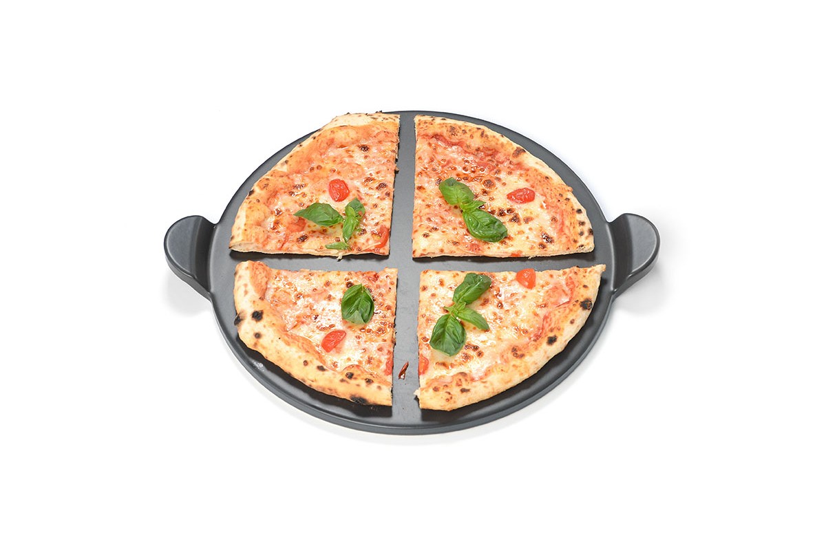 Камень для пиццы Ø38 см с ручками GRILLI 380157