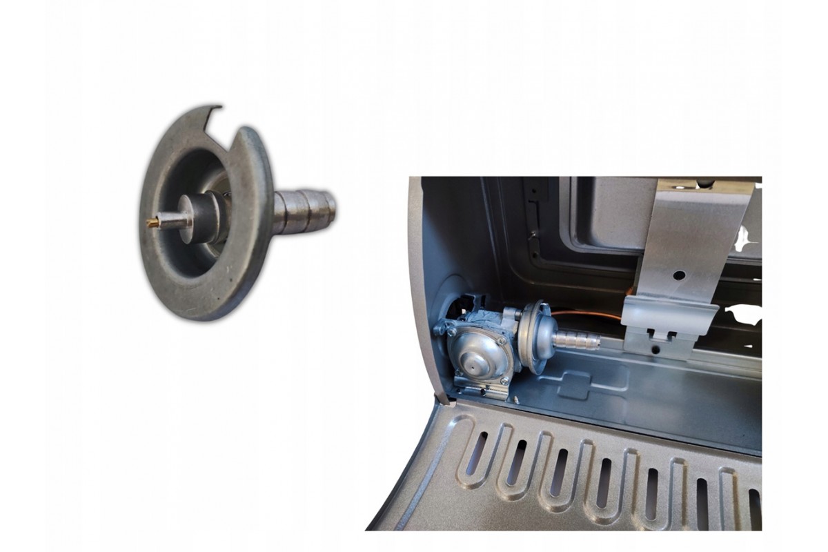 Комплект обогреватель керамический газовый Alpen Camping ISLAND + 10 шт газовых картриджей VMF EURO setISLANDVMF