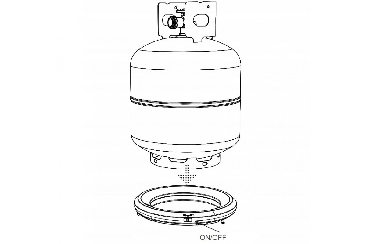 Весы для газовых баллонов GRILLI 777228