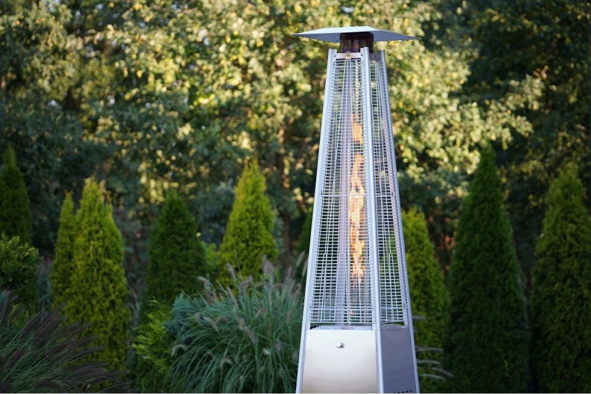 Газовый уличный обогреватель "пирамида"  GRILLI 777274