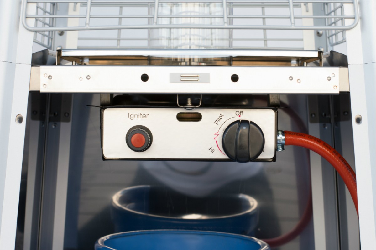 Газовый уличный обогреватель "пирамида"  GRILLI 777274