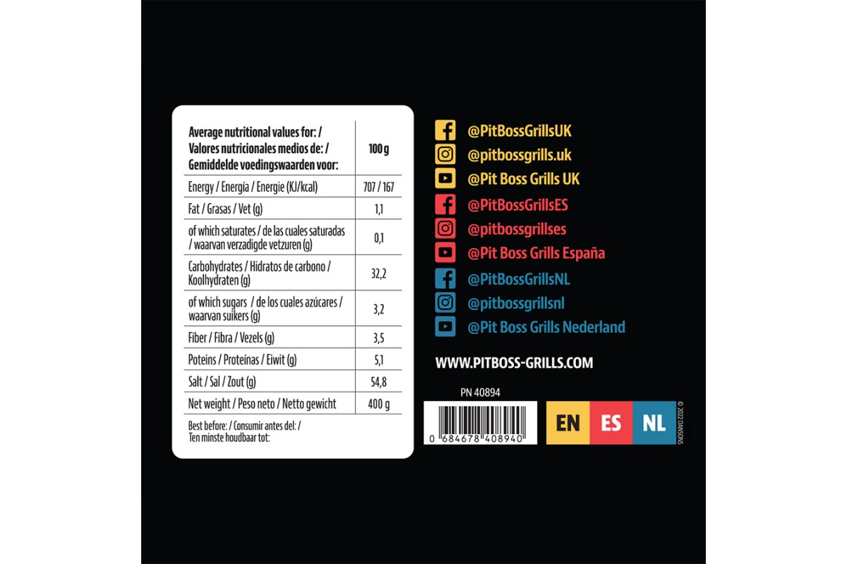 Смесь специй Pit Boss Chophouse Steak Rub для говядины и птицы 400 гр 40982