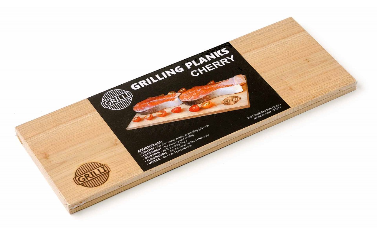 Планки для гриля из черешни 40x15x0,8 см 2 шт GRILLI 772777