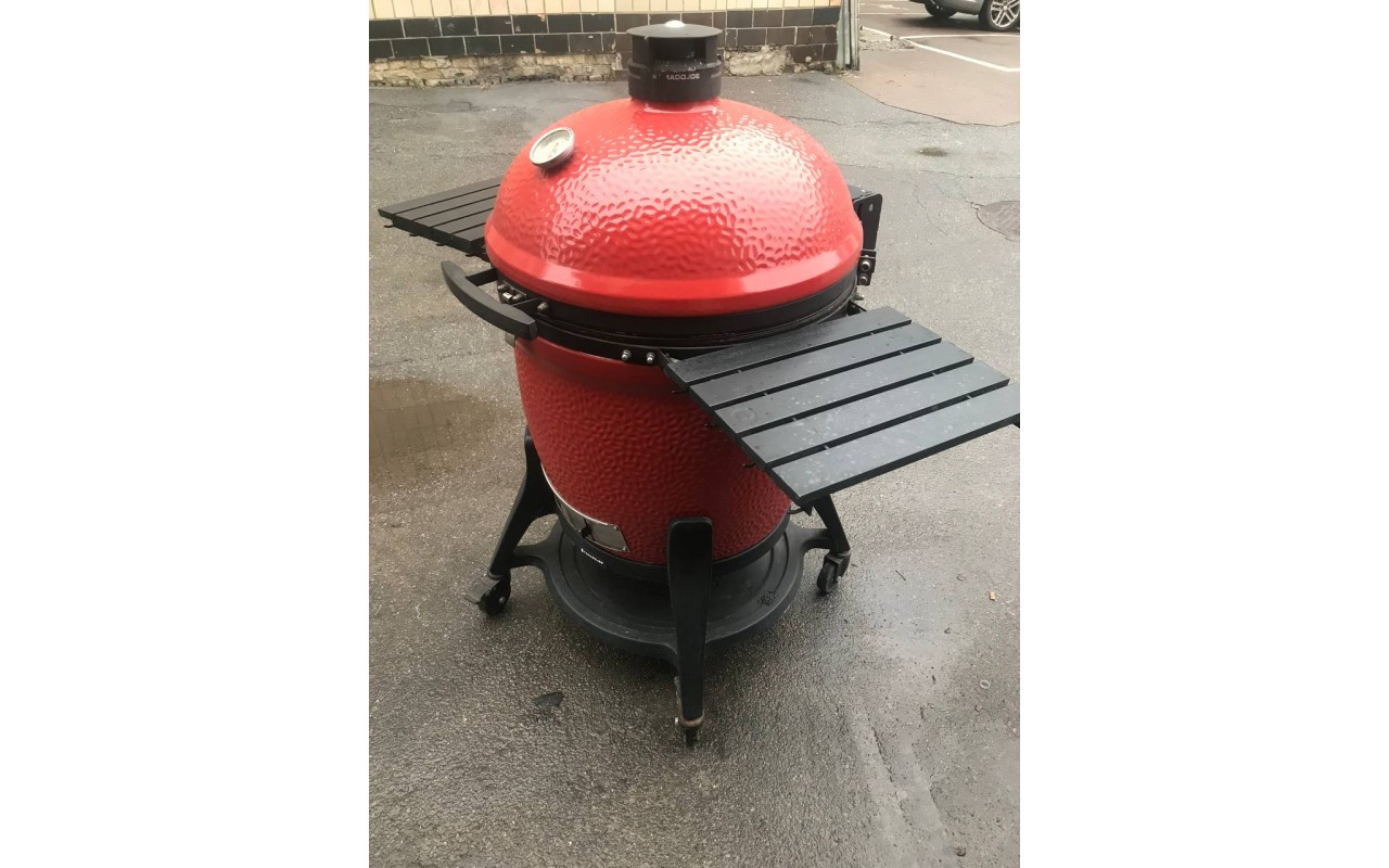 ПРЕЗЕНТАЦИОННИЙ Керамический угольный гриль BIG JOE III Kamado Joe BJ24NRHCI