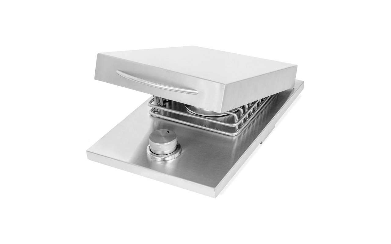 Одинарная встраиваемая конфорка с крышкой GRILLI 888002