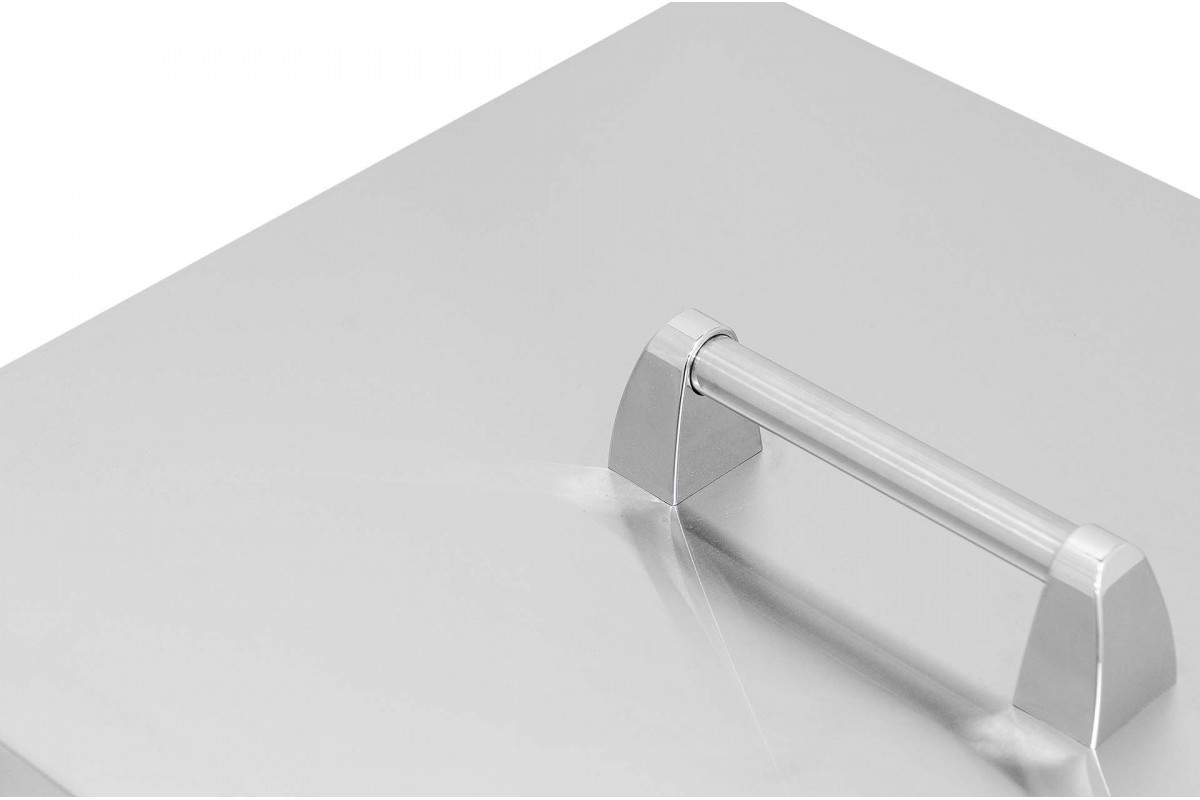 Мангал встраиваемый с поддоном для золы нержавеющая сталь GRILLI 777473