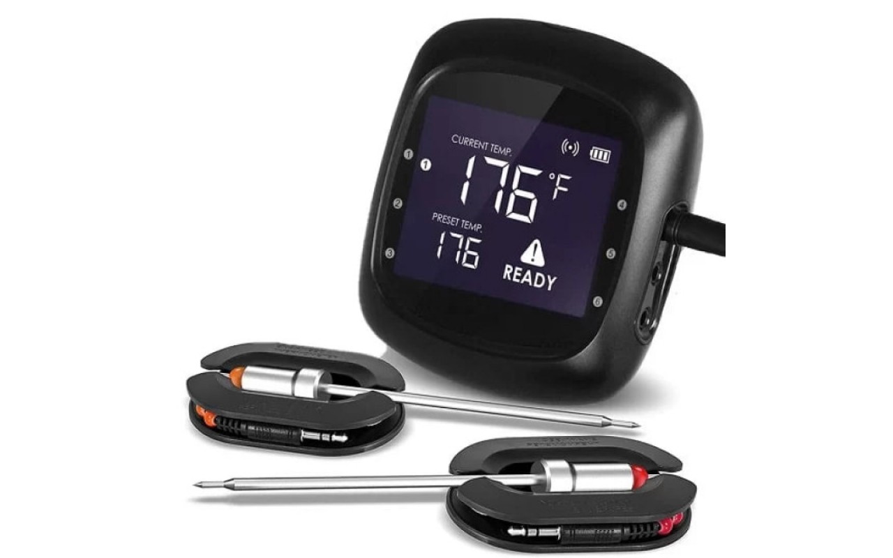 Виносний bluetooth термометр з 2 щупами Pro5 GRILLI 777432
