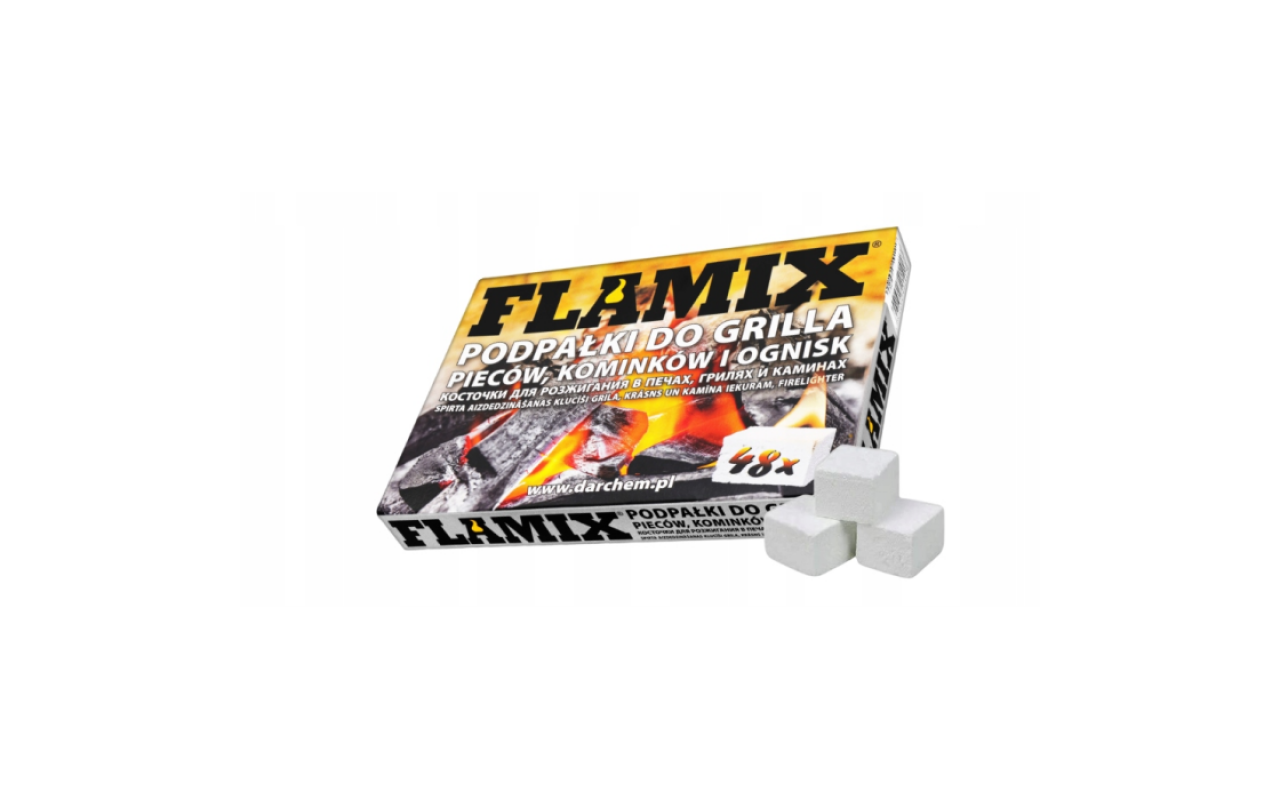 Кубики спиртовые для розжига камина, гриля и печи 48 шт GRILLI 777442