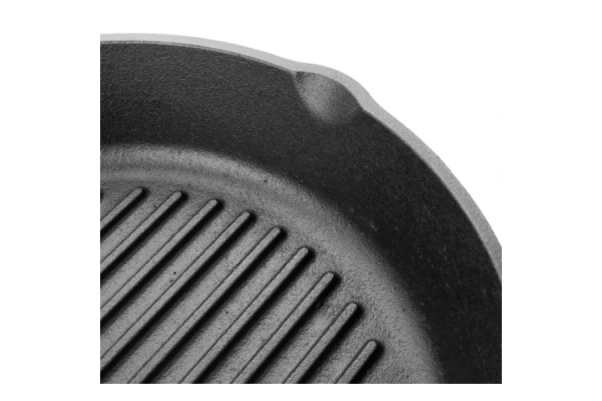 Чавунна гриль-сковорода Ø30 з ручкою см GRILLI 777179