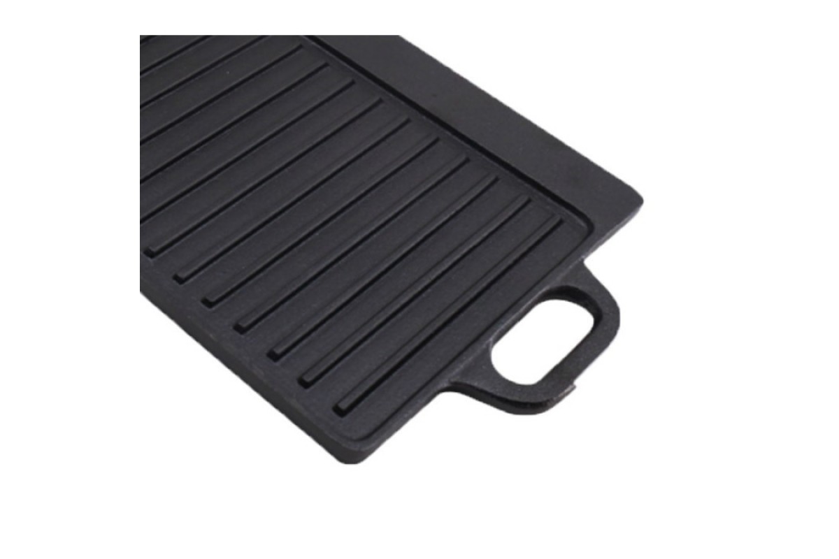 Чавунна плита-планча з ручками 51х23х1,5 см GRILLI 777183