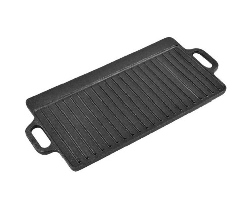Чавунна плита-планча з ручками 51х23х1,5 см GRILLI 777183