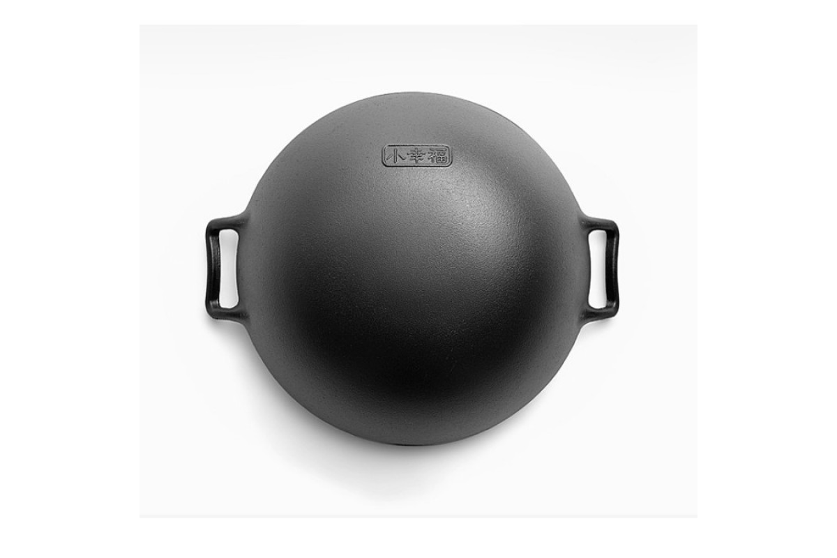 Чавунний вок з скляною кришкою Ø33 см GRILLI 777186