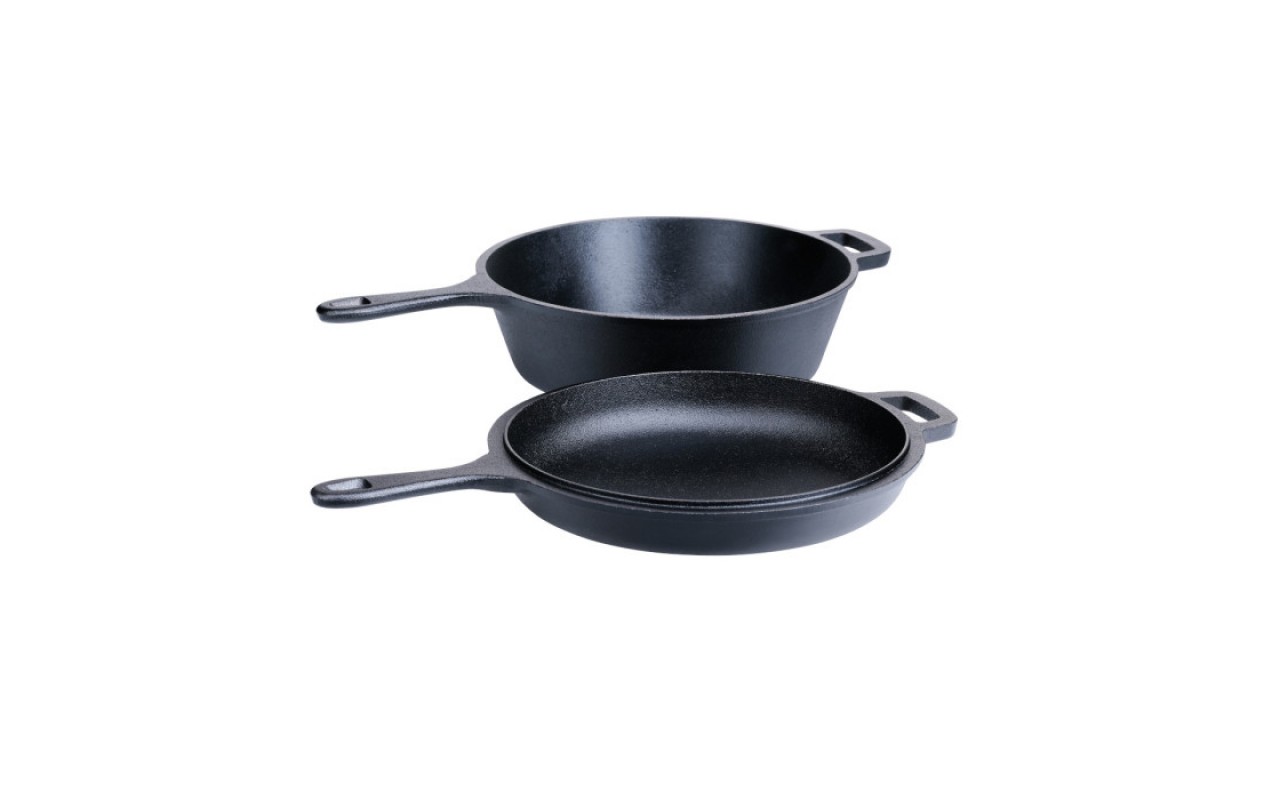 Набор чугунных сковород (2 шт) 26х40 см GRILLI 777198