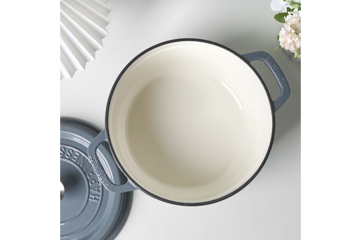 Чавунна жарівня з фарфоровим покриттям 5 л GRILLI 777210