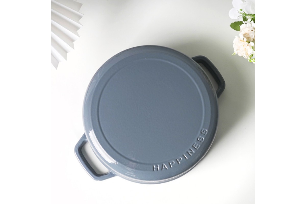 Чавунна жарівня з фарфоровим покриттям 5 л GRILLI 777210