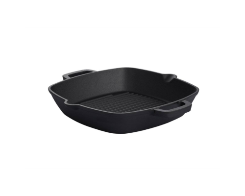 Чавунна гриль-сковорода з ручками 33х26 см GRILLI 777199