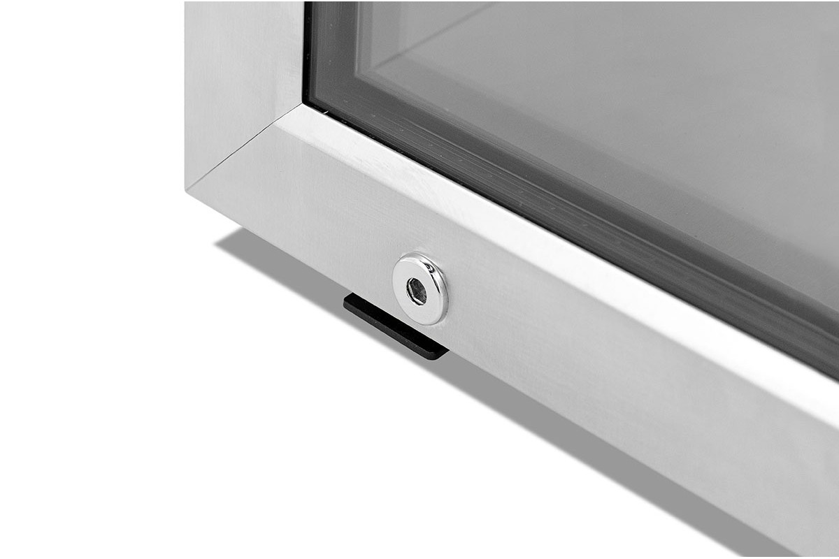 Встраиваемый холодильник из нержавеющей стали GRILLI 777329