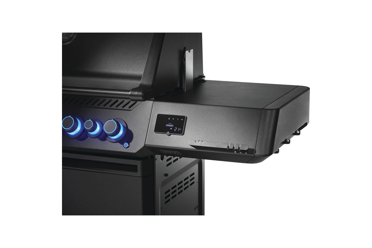 Газовый гриль Napoleon Phantom Prestige 500 Connected с боковой конфоркой Sizzle Zone и вертелом (69232) P500VXRSIBPK-UA-PHM