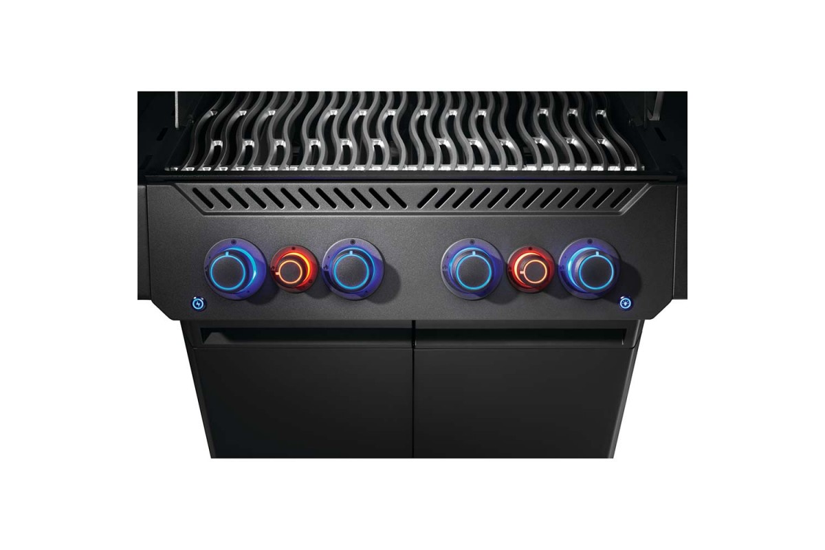 Газовый гриль Napoleon Phantom Prestige 500 Connected с боковой конфоркой Sizzle Zone и вертелом (69232) P500VXRSIBPK-UA-PHM