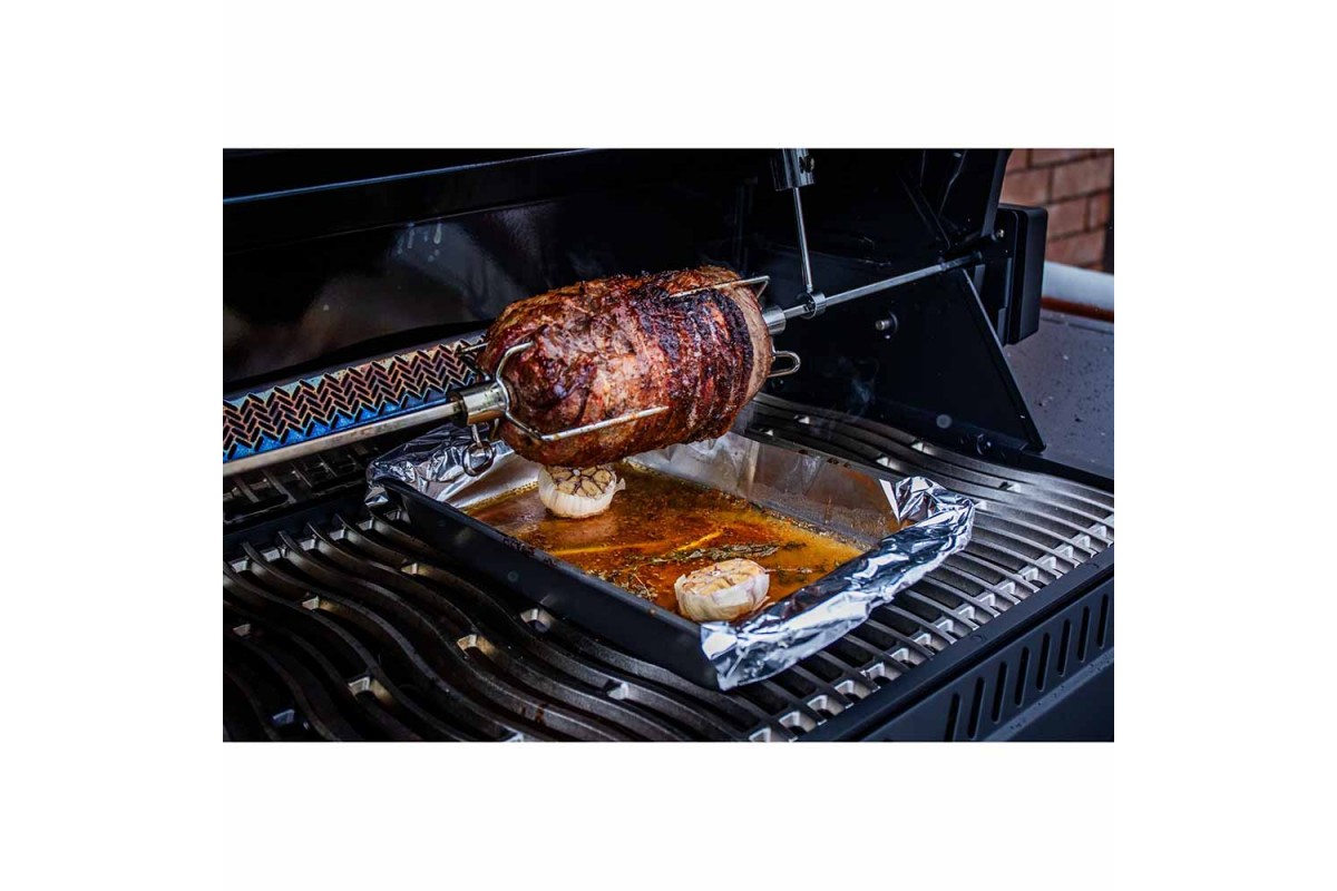 Газовый гриль Napoleon Phantom Prestige 500 Connected с боковой конфоркой Sizzle Zone и вертелом (69232) P500VXRSIBPK-UA-PHM