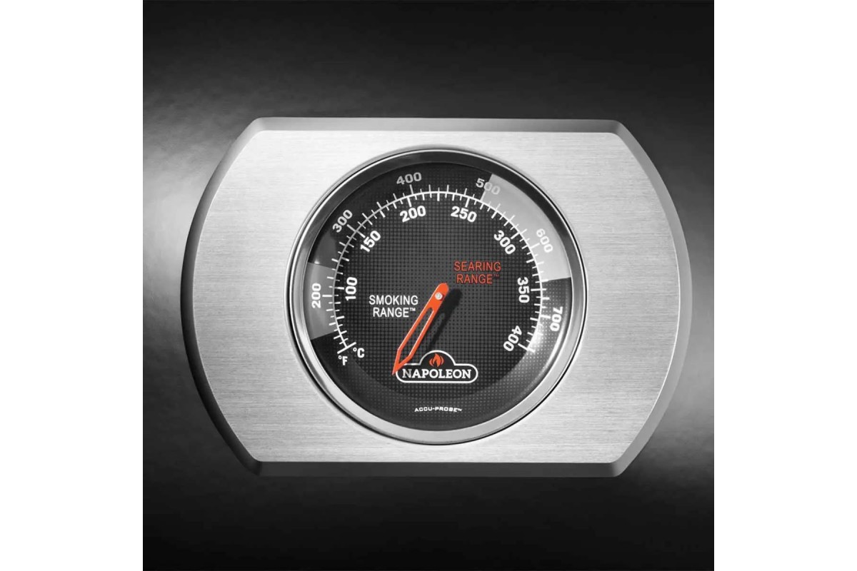 Газовый гриль Napoleon Rogue PRO-S 425 RSIB с боковой конфоркой Sizzle Zone и вертелом черный RPS425RSIBPK-2-UA-R