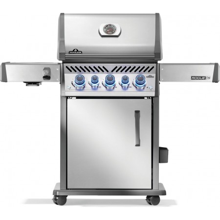 Газовый гриль Napoleon Rogue PRO-S 425 RSIB с боковой конфоркой Sizzle Zone и вертелом (69912) нерж сталь RPS425RSIBPSS-2-UA