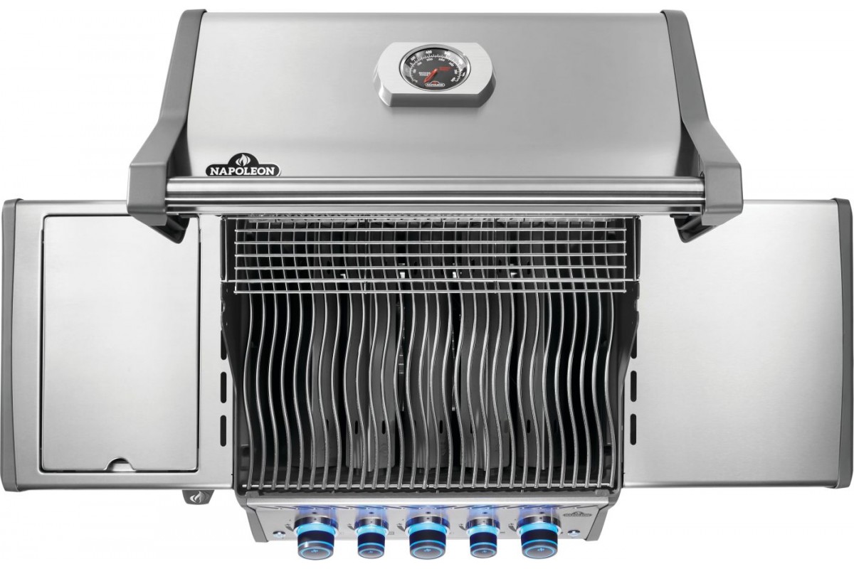 Газовый гриль Napoleon Rogue PRO-S 425 RSIB с боковой конфоркой Sizzle Zone и вертелом (69912) нерж сталь RPS425RSIBPSS-2-UA