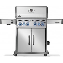 Газовий гриль Napoleon Rogue PRO-S 525 RSIB з бічним пальником Sizzle Zone і вертілем (69912)  нерж сталь RPS525RSIBPSS-2-UA