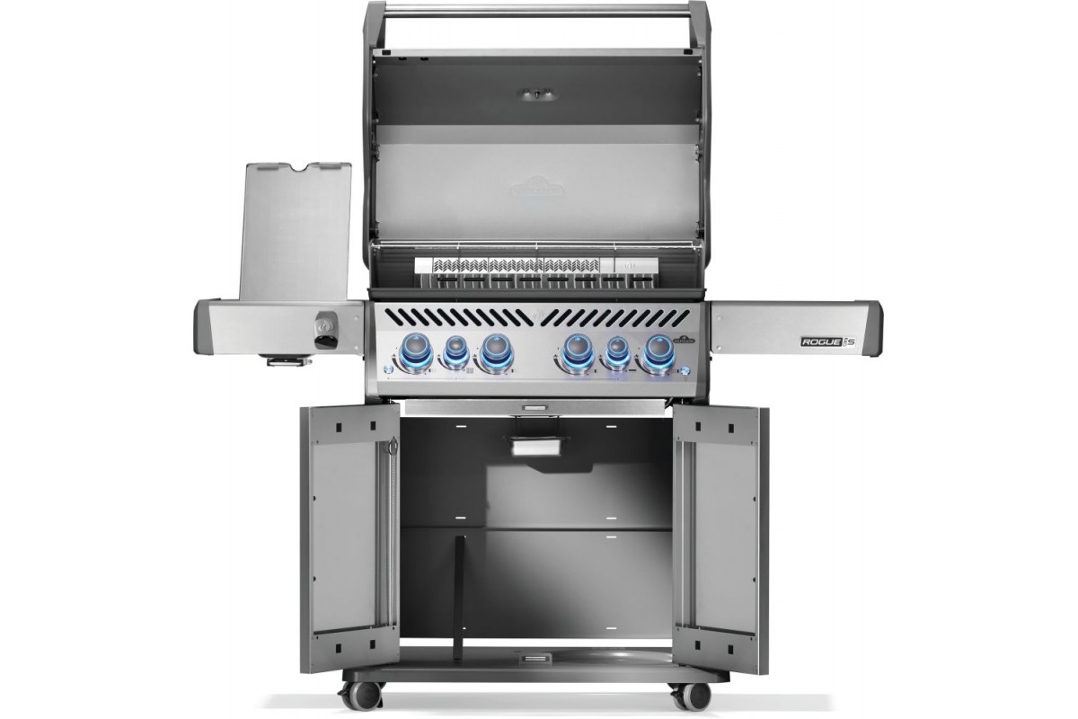 Газовый гриль Napoleon Rogue PRO-S 525 RSIB с боковой конфоркой Sizzle Zone и вертелом (69912) нерж сталь RPS525RSIBPSS-2-UA