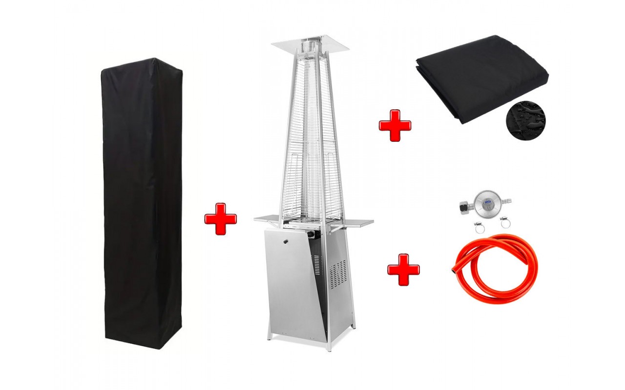 Газовый обогреватель Pyramid Stainless Steel GRILLI 777414