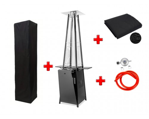 Газовый обогреватель Pyramid Black GRILLI 777415