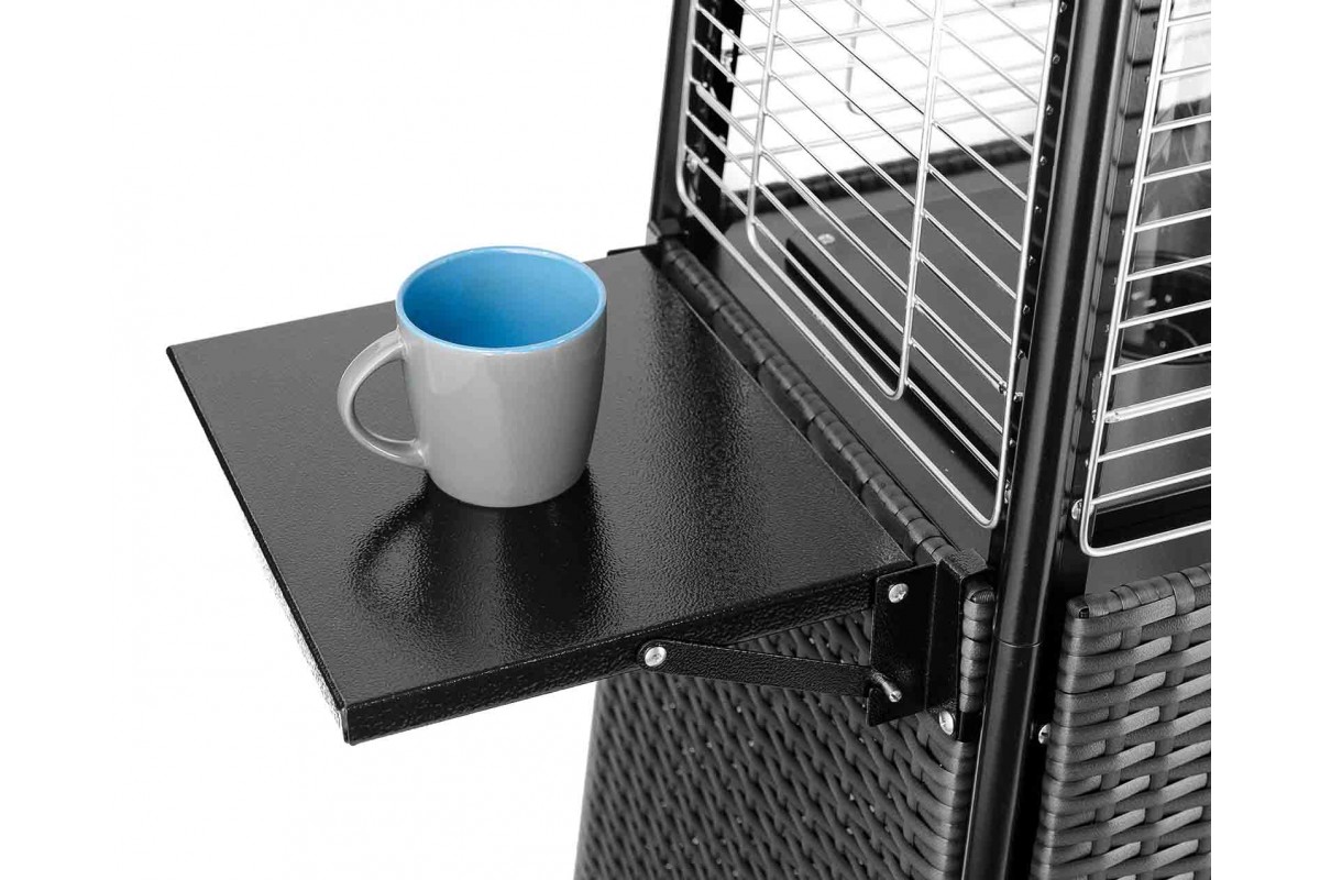 Газовый обогреватель Pyramid Black Rattan GRILLI 777418
