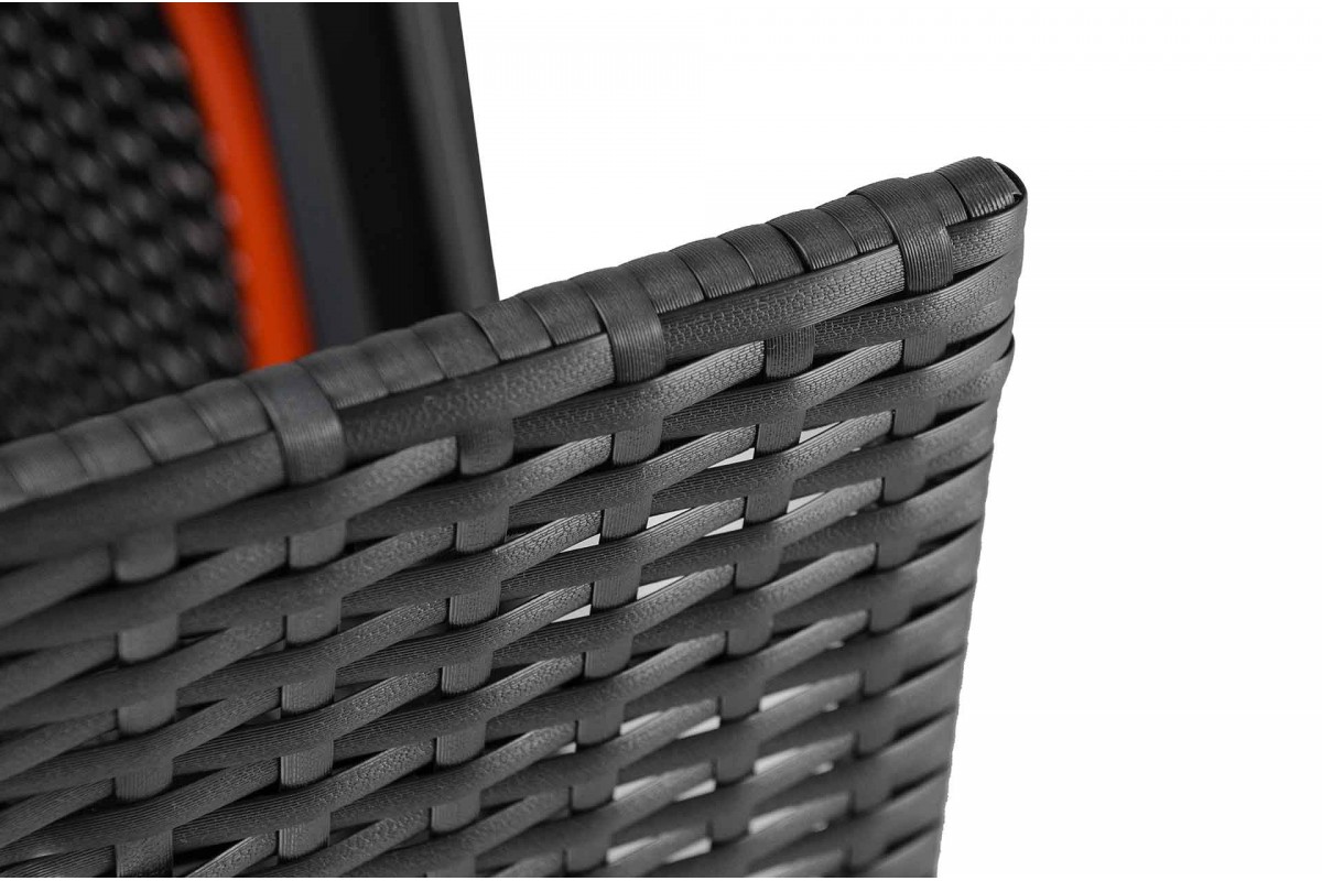 Газовый обогреватель Pyramid Black Rattan GRILLI 777418