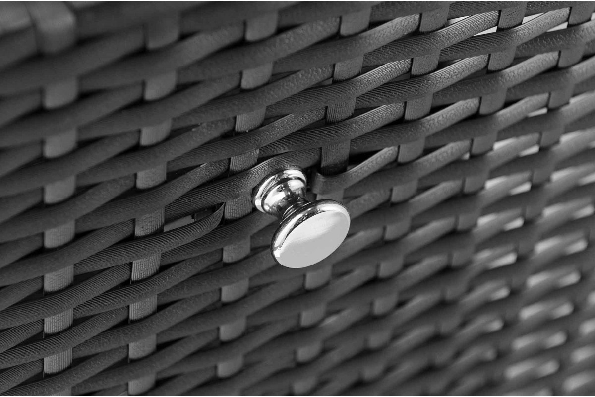 Газовый обогреватель Pyramid Black Rattan GRILLI 777418