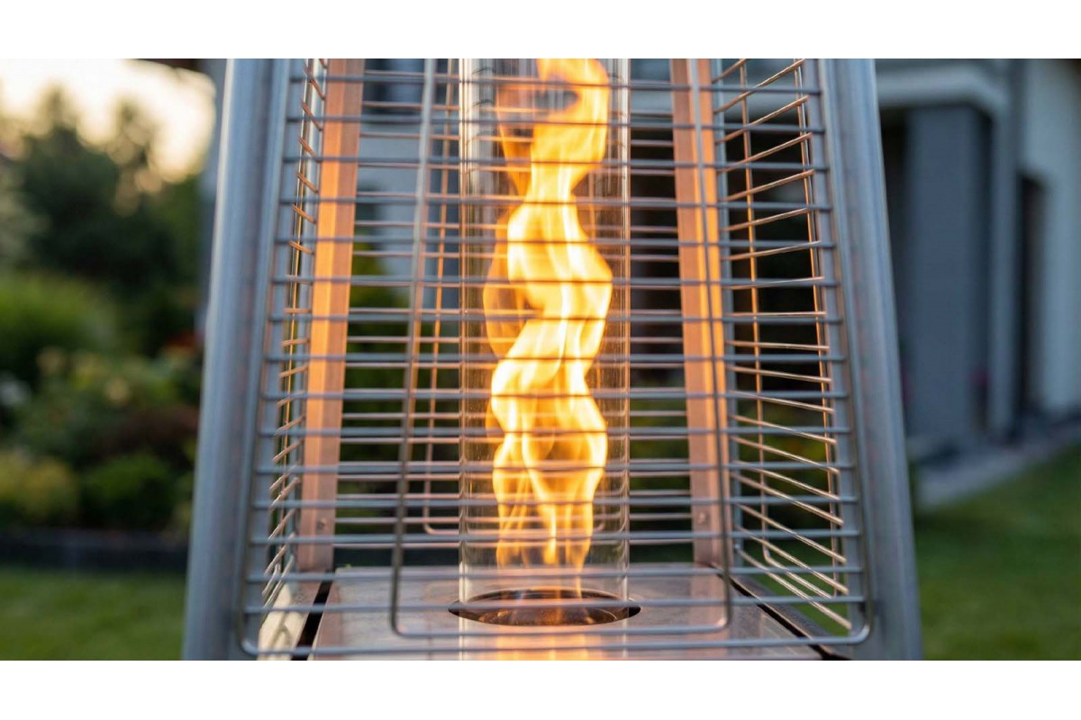 Газовый обогреватель Round Stainless Steel GRILLI 777421