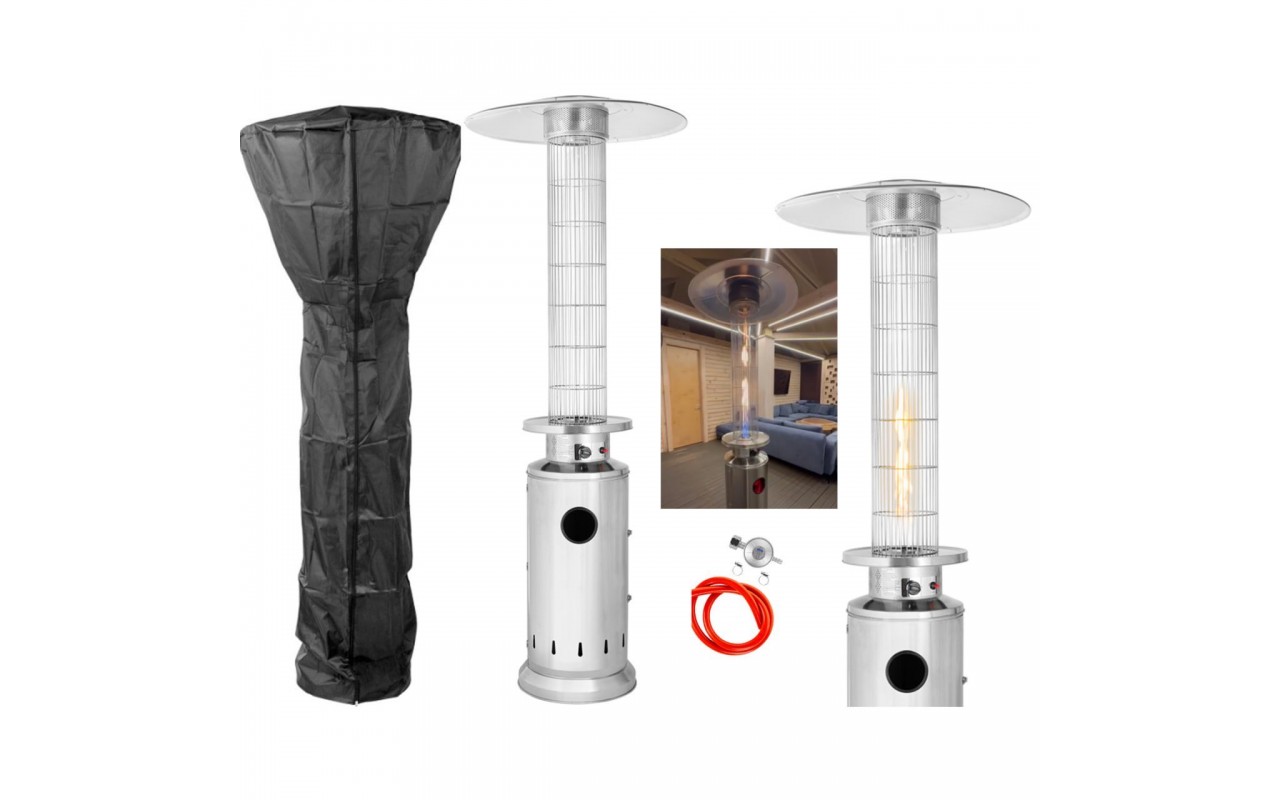 Газовый обогреватель Round Stainless Steel GRILLI 777421