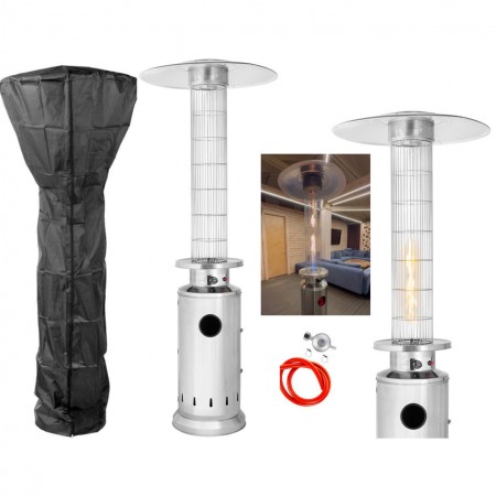 Газовый обогреватель Round Stainless Steel GRILLI 777421