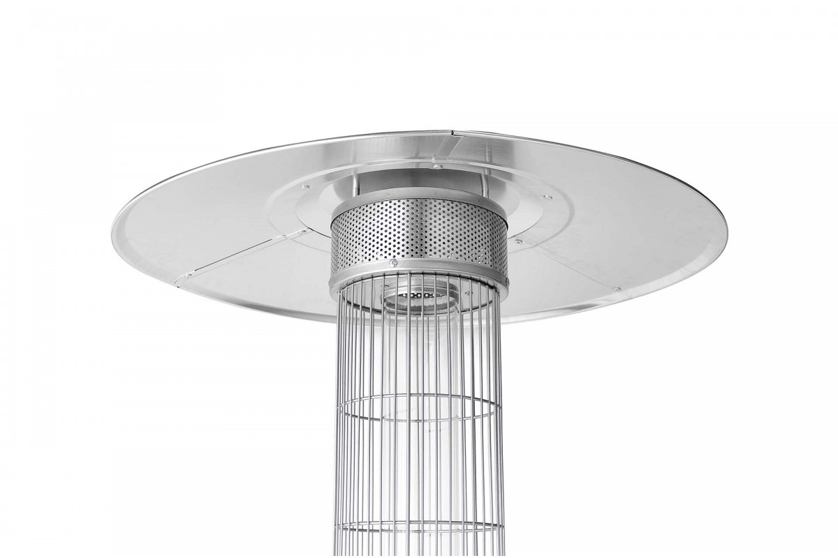 Газовый обогреватель Round Stainless Steel GRILLI 777421