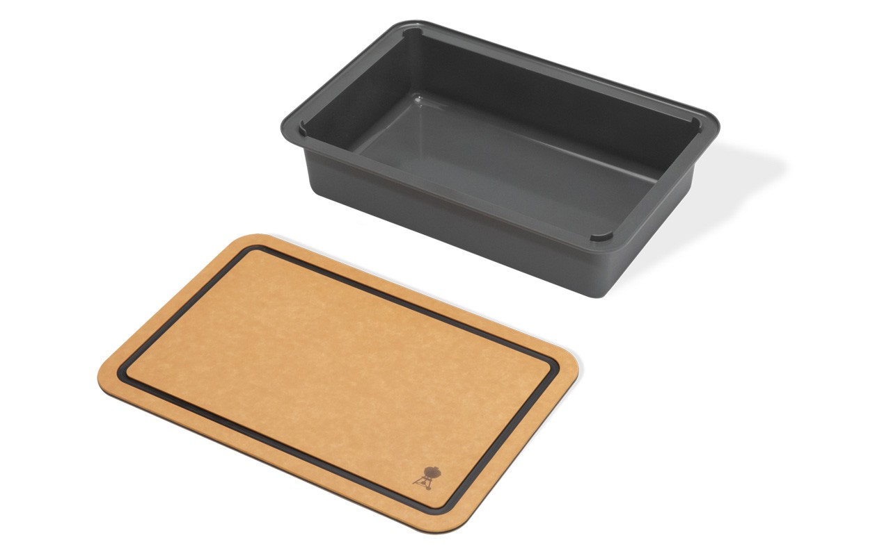 Контейнер и разделочная доска Weber Works 3400131